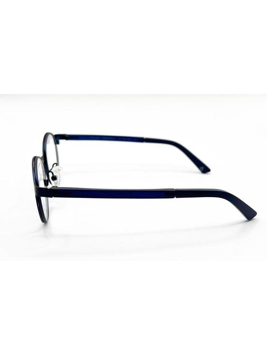 Primary Pk104 Matte Blue Authentic Eyeglasses 41-16-125 main image 4